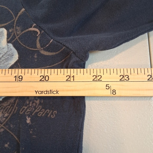 CJ Banks Plus Size X Embellished Graphic Top Bicycle Roses Rhinestones USA Made - Picture 11 of 12